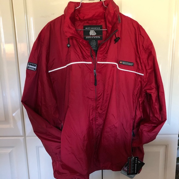 NWT Misty Mountain Men’s Quantum Rain Jacket - XL - Picture 13 of 13